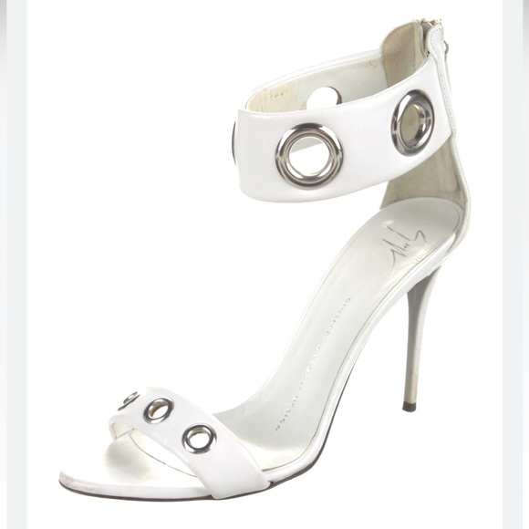 Women’s Giuseppe Zanotti Ankle Strap Leather Sandal - Size 39.5/UK 9.5